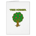Tree Hugger Cute Design Cards
