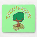 Tree Hugger Dragon Mouse Pads