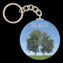 Tree Hugger keychains