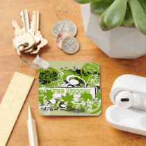Tree Hugger keychains