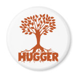 Tree Hugger Fridge Magnet
