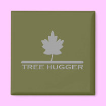 Tree Hugger magnets