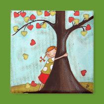 Tree Hugger - Magnet magnets