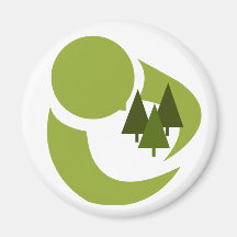 Tree Hugger magnet