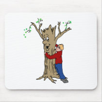 Tree Hugger mousepads by shopaholicchick Tree Hugger mousepads
