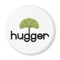 Tree hugger original design! refrigerator magnets