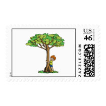 Tree Hugger postage by shopaholicchick Tree Hugger postage