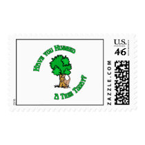 Tree Hugger postage by shopaholicchick Tree Hugger postage
