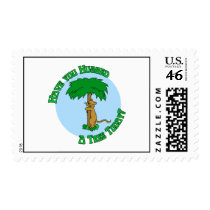 Tree Hugger postage by shopaholicchick Tree Hugger postage