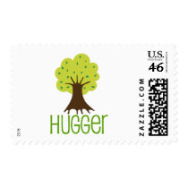 Tree Hugger Postage Stamp