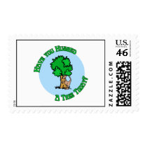 Tree Hugger Postage