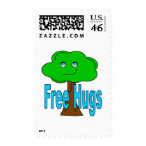 Tree Hugger Postage