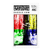 Tree Hugger Postage Stamps