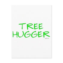 TREE HUGGER postcards