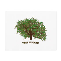 Tree Hugger Postcard