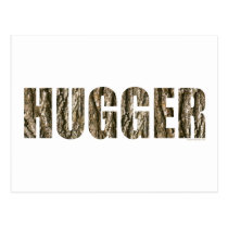 Tree Hugger postcards