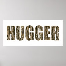 Tree Hugger Poster