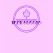 Tree Hugger Purple neon t-shirts