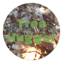 Tree Hugger stickers