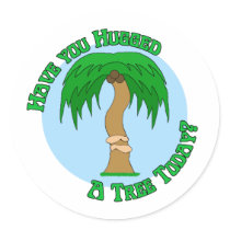 Tree Hugger Sticker