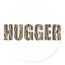 Tree Hugger stickers by GreenNeighbor Tree Hugger stickers