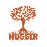 Tree Hugger Stickers