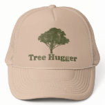 Tree Hugger Think Green Hat