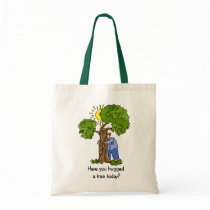 Tree Hugger Tote Bag bags