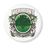 Tree Hugger Vermont Magnet