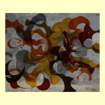 Tree in Fall posters