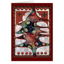 Tree in festive spirit cards