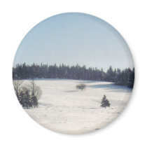 tree in snow1 magnets