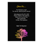 Tree in the Woods Bar Bar Mitzvah Reception Card Invites
