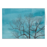 Tree in winter cards