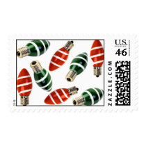 Tree Lights Postage Stamp