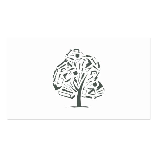 Tree Logo Business Card (front side)