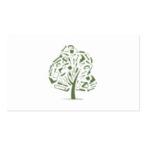 Tree Logo business cards