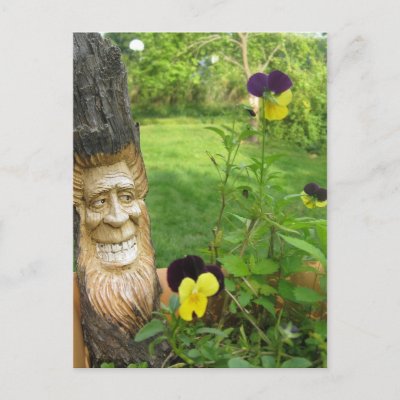 tree man pictures. Tree man Postcard by