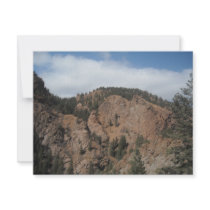 Tree mountan landscape invitations