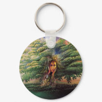 Tree Nymph Keychain by MzLisaMichelle Tree Nymph Keychain