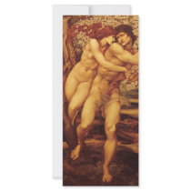 Tree of Forgiveness, Sir Edward Coley Burne Jones Custom Rack Cards