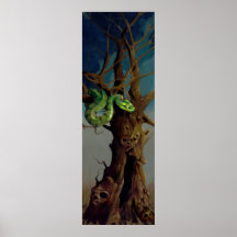 Tree of Knowledge ART PRINT - Diptych Left Side