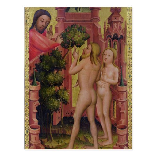 Tree of Knowledge, detail from Grabow Post Cards