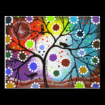 tree of life #22 By Lori Everett postcards