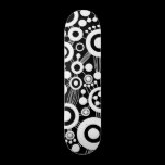 Tree of Life Abstract - B&W skateboards