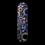 Tree of Life Abstract - Color Tex 03 skateboards