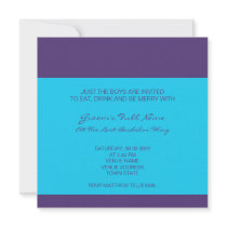 Tree of Life Bachelor Party Invitation