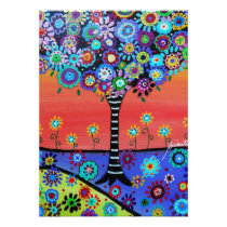 Tree of Life Bar Bat B'Nai Mitzvah Invitations invitations