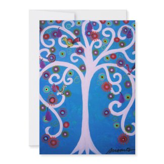 TREE OF LIFE BAR/BAT MITZVAH invitation