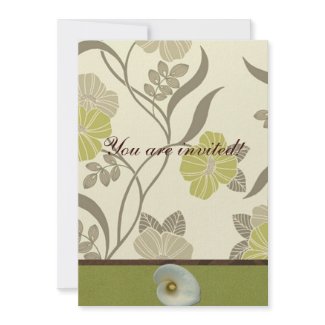 TREE OF LIFE BAR BAT MITZVAH invitation